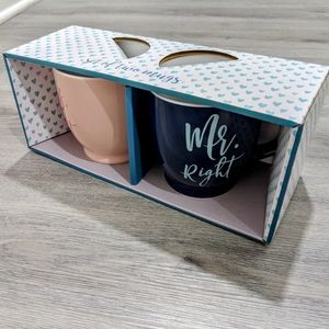 NWT Set of Two Mugs